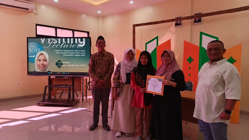 INSTITUT NIDA EL-ADABI GELAR PELATIHAN PENGOLAHAN DAN ANALISIS DATA STATISTIK DENGAN SPSS 01 pelatihan spss