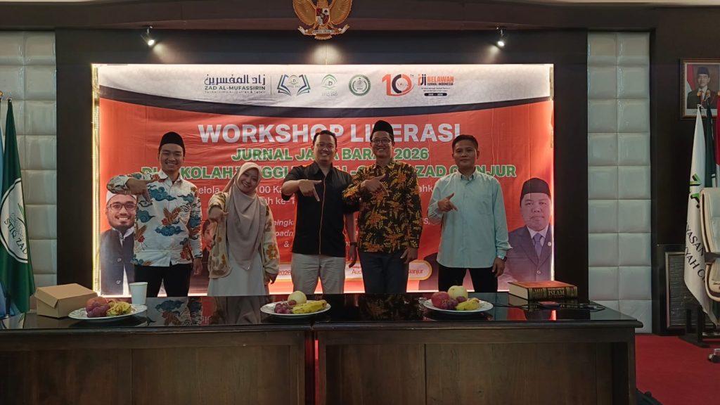 TINGKATKAN MUTU PUBLIKASI ILMIAH, EDITOR INSTITUT NIDA EL-ADABI IKUTI WORKSHOP LITERASI JURNAL JAWA BARAT 2026 01 workshop literasi